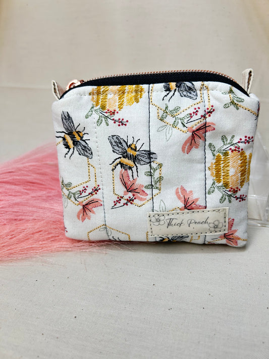 Queen Bee Keychain Wallet