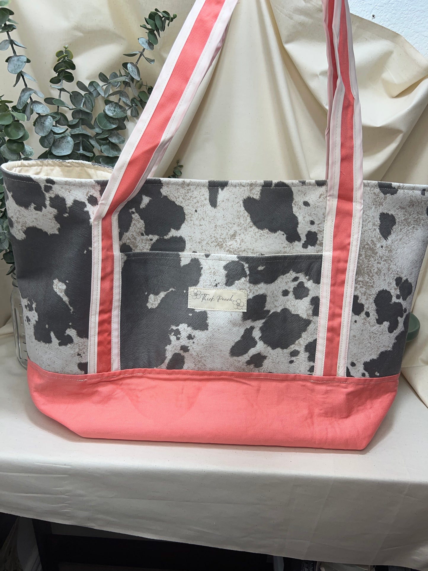 Granny Cow Girl Tote / Large Analog bag