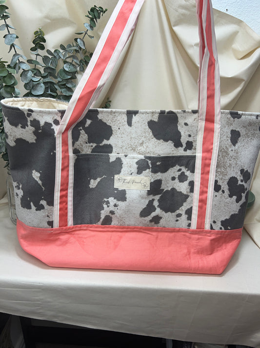 Granny Cow Girl Tote / Large Analog bag