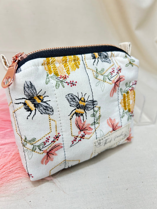 Queen Bee Keychain Wallet