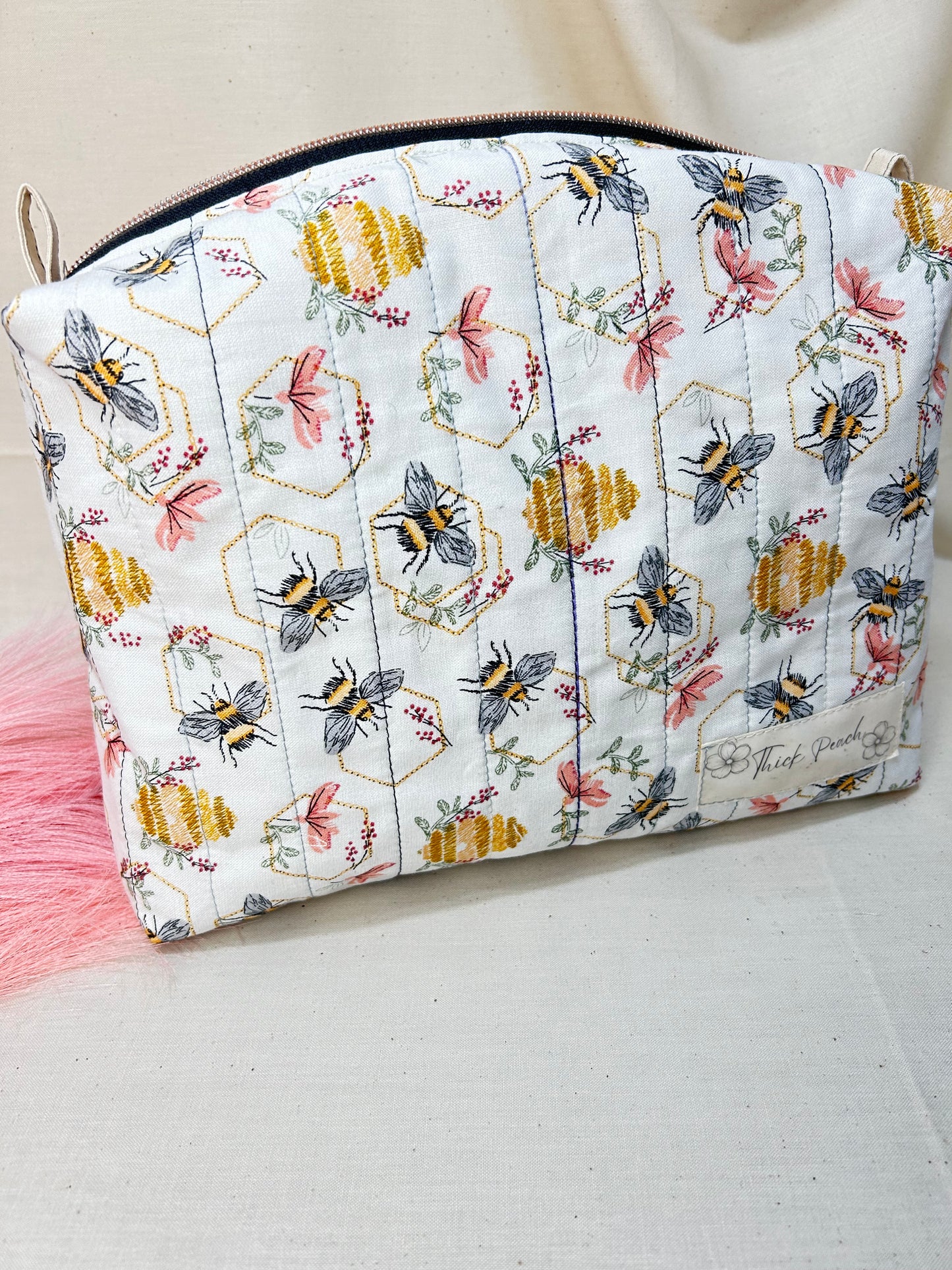 Queen Bee Makeup Bag