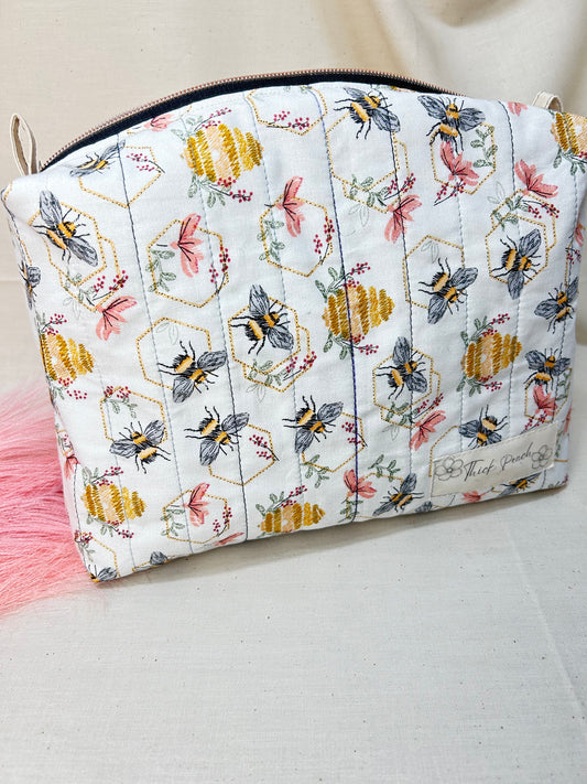 Queen Bee Makeup Bag